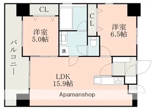 エル・セレーノ光の森レジデンス【4階】の間取り
