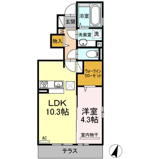 パトソール【1階】の間取り