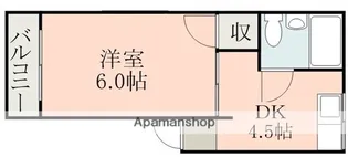 ビバーチェ健軍【2階】の間取り