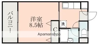 エスペランサ北熊本【4階】の間取り