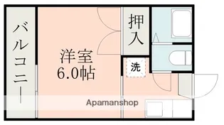 サンハイツ坪井【2階】の間取り