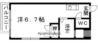 マーカス天神【5階】の間取り