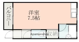 パームハイツ本山【2階】の間取り