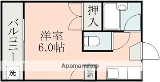 メモリアルハイツ【2階】の間取り