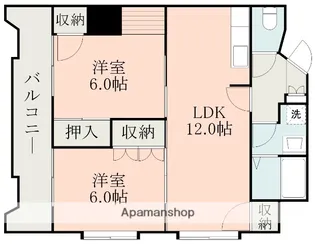 コートハイムPAL【3階】の間取り