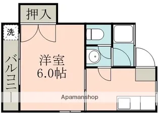 コーポ今村【2階】の間取り