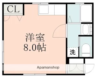 ドリームさくら【1階】の間取り