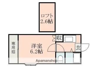 マーカス帯山【1階】の間取り