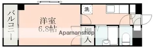 コート黒髪【6階】の間取り