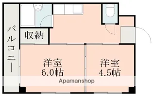 グレイハウンド【3階】の間取り