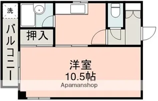 グレイハウンド【1階】の間取り