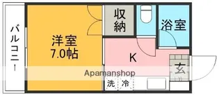 シャポー渡鹿【3階】の間取り