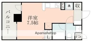 レジディア熊本辛島【5階】の間取り