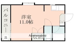 メゾンドソフィア尾ノ上【4階】の間取り