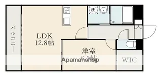ラ・ドルチェ【7階】の間取り