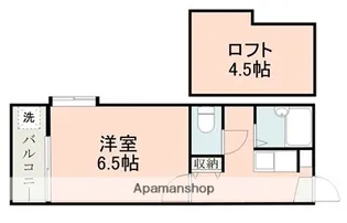 ウイングス1番館【2階】の間取り