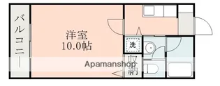 サンヒルズマンション【404号室】の間取り