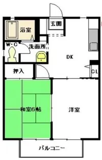 アネックス新小路【1階】の間取り
