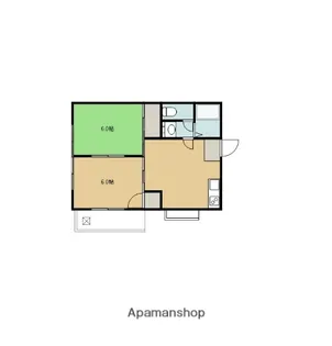 エクシードまつお【2階】の間取り