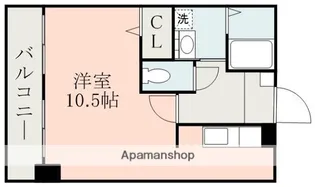NICEマンションST九品寺【5階】の間取り