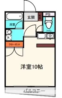 ウッズ岡崎【402号室】の間取り