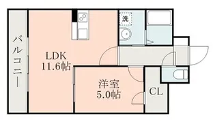 白山ヒルズ【7階】の間取り