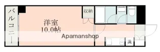 ディンクス黒髪【1階】の間取り
