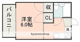 コーポれいんぼう【2階】の間取り