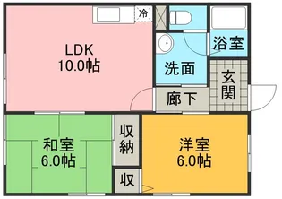 セフィラ・オークス【1階】の間取り