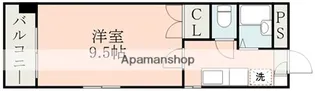 マーカス新町【1階】の間取り