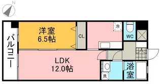 エリシオン保田窪【3階】の間取り
