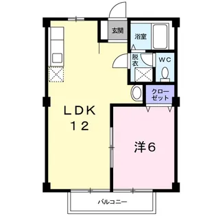 シェランジュ【1階】の間取り