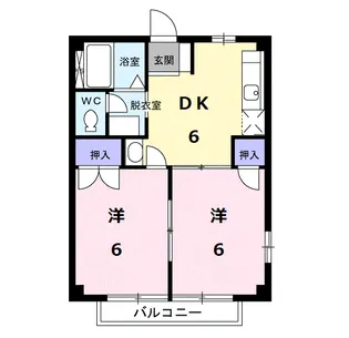 ハウスアルデンテ【2階】の間取り