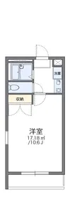 レオパレス花立【309号室】の間取り