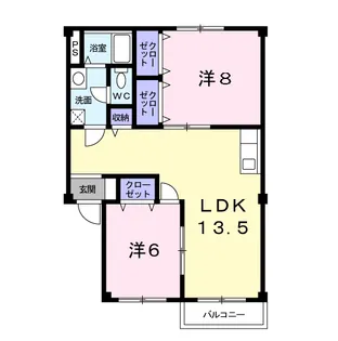 パークサイド.U【1階】の間取り