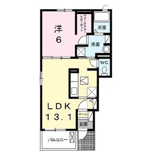 フェニックス【1階】の間取り