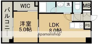 グローリー【4階】の間取り