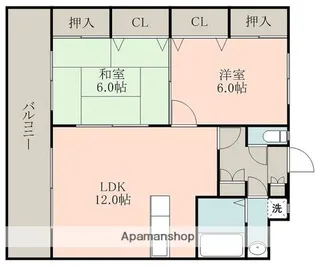 フラワーヒルズ77【3階】の間取り