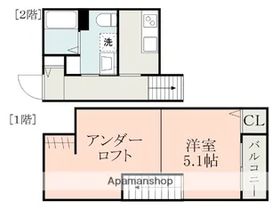 BLUEBERRY本山【2階】の間取り