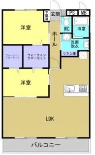 グランディールはませんII【1階】の間取り