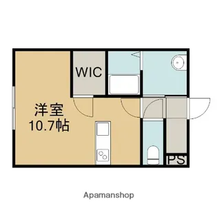 SQUARE出水【1階】の間取り