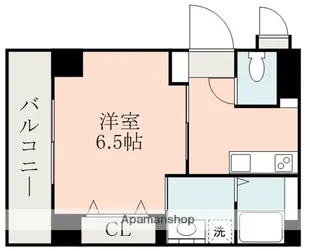 PUPPY’S新屋敷【6階】の間取り