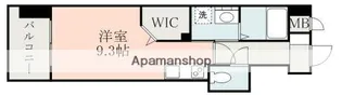 フルール米屋町【3階】の間取り