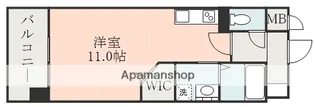 EST BLUE【6階】の間取り