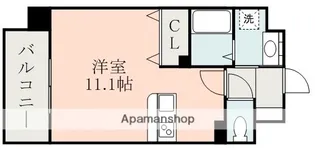 CHELSEA MANOR新屋敷【2階】の間取り