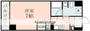 FLAT熊本【6階】の間取り