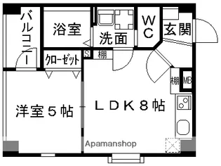VENUS COURT【2階】の間取り