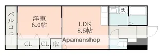 エンデバー【4階】の間取り