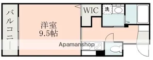 LUZ嘉島【3階】の間取り