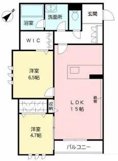 シャーメゾンアメニティ御領Ⅰ【2階】の間取り